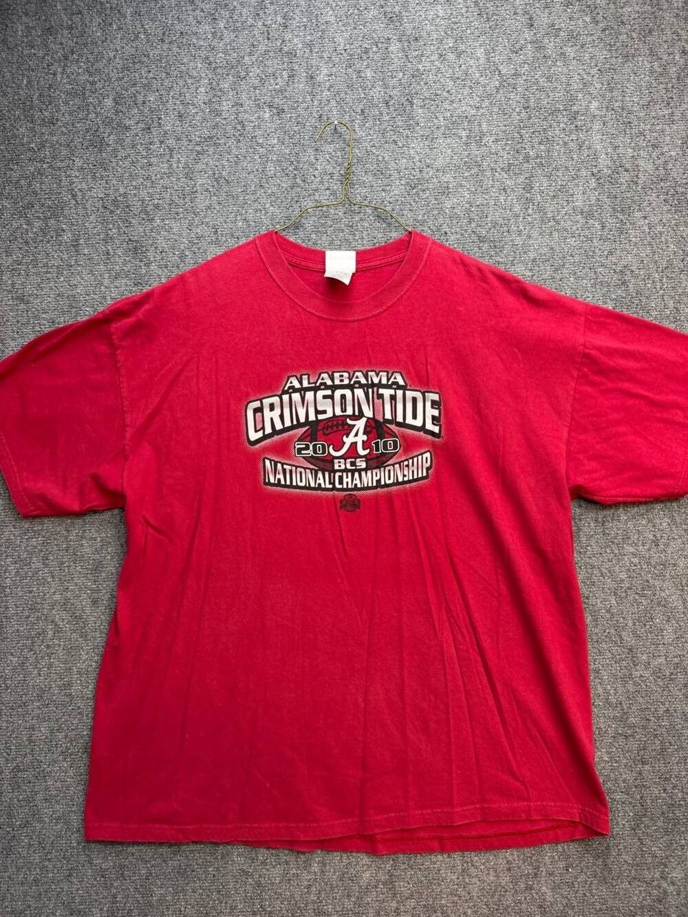 Viatran Alabama Crimson Tide 2010 BCS National Champions T-Shirt Men's 2XL